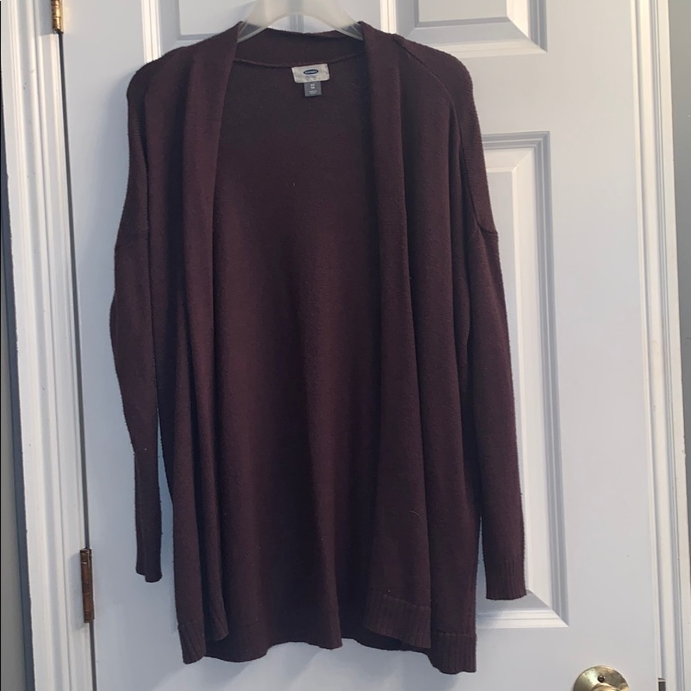 Old Navy Plum Cardigan